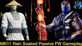 MK11 Rain , MK11 Raiden & Klassic Raiden FW Gameplay | MK Mobile