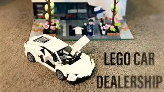 Lego Car Dealership MOC