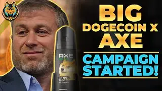 INSANE $10000 DOGECOIN PROMOTION STARTED! DOGECOIN x AXE BODY SPRAY (Watch This!)