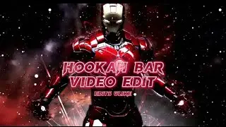 Hookah Bar Ft. Iron Man | Hookah Bar X Iron Man Edit | Hookah Bar Edit Status | Iron man Edit Status