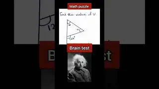 Math puzzle #mathswise #mathsmastery #geometry