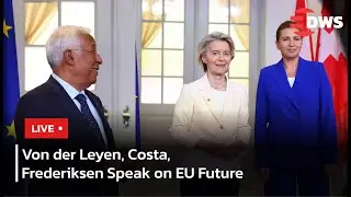 LIVE: EU Leaders Address Key Issues After Copenhagen Summit | AC1F