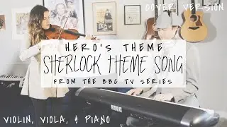 Sherlock Theme Song | Cover Version | Violin, Viola, Piano