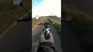 SUPERMOTO WHEELIE🔥#ktm #ktmexc250 #ktm2stroke #2stroke #2strokesound #supermoto #wheelie #asmr