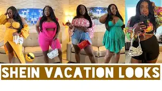 Shein curve plus size clothing haul! what I’m wearing on vacation including accessories 2023