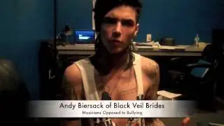 Andy Biersack (Black Veil Brides) - Talks About Self Harm