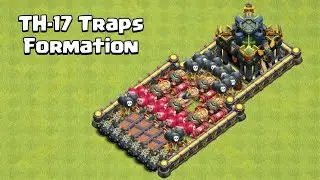 TH-1 Troops vs TH-17 Traps |Traps vs Troops| - Clash of Clans