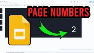 How to Add Page Numbers in Google Slides
