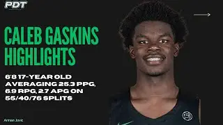 Miami commit Caleb Gaskins highlights: 25.3 PPG