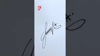 how to sign the letter F? #shorts