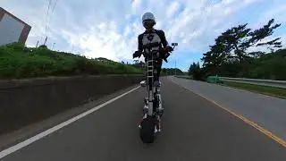 [HunterQuad] 헌터쿼드 철마 - 죽성성당 - 대변항 - 송정해수욕장 라이딩 갔습니다. / Electric Scooters Hunter Quad
