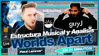 Guy J  &uml;Worlds Apart&uml; Estructura Musical y An&aacute;lisis📊👽🇮🇱Ableton Live 12 🎛️🎚️ #guyj