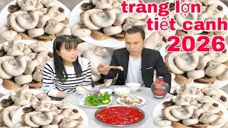 Th&aacute;nh ăn tr&agrave;ng lợn tiết canh 2026 l&ecirc; to&agrave;n food ch&uacute;c anh em vui vẻ hạnh ph&uacute;c