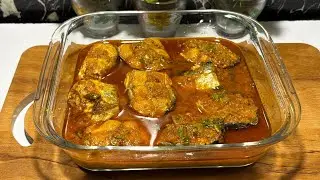 Easy tasty fish curry | मछली का सालन | no curd no tomato | Cooking NEVER ENDS 