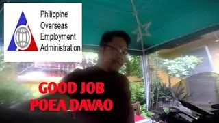 GOOD JOB POEA DAVAO!!![OEC problem solved]