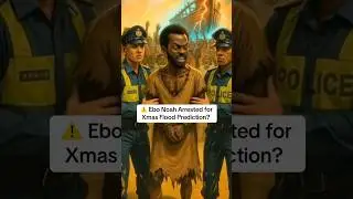 Ebo Noah Christmas Flood Prediction- has he been ARRESTED? #shorts