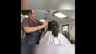 Silk Press on Natural Hair