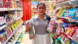 Salí de compras para hacer FUNDAS DE CARAMELOS por Navidad | Laura Daniela