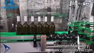 CASSMAN 1000 bph red wine filling line