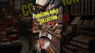 COOLEST Bible collection EVER🤯😱‼️ #christian #bible #history #shorts