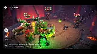 Woodland Guardians (59k) vs Barbarians (74k)