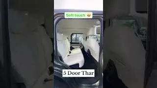 Mahindra Thar Roxx - 5 Door Interior, #interior ￼#mahindra #thar #tharroxx #shorts #yt #viralshort