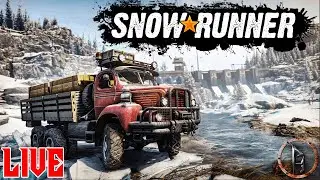 SnowRunner | Live | Dagonya a H&eacute;be-H&oacute;ba Quebecben!