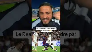 Le Real se fait &eacute;teindre par Barcelone 🤯  #realmadrid #fcbarcelona #immigreparisien #fyp #football