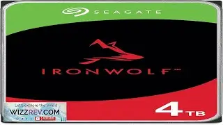 Seagate IronWolf 4TB NAS Internal Hard Drive CMR 3.5 Inch SATA 6Gb s