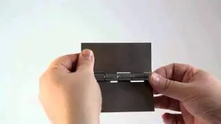 Butt Hinges - Pin Retention - Part 1/4 - Spun Ends