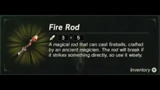 Fire Rod | Respawn Location | Zelda BOTW
