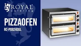 Pizzaofen RC-POB240GL | Royal Catering | Produktvorstellung