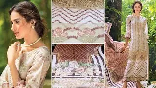 Pakistani Lawn Dresses | Zainab Chottani Lawn 2019 | Pakistani Fashion Sara Clothes Vlogs For All