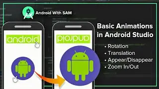 Android Studio Animations (Basic) | Simplest process | Latest Version 4.0.1