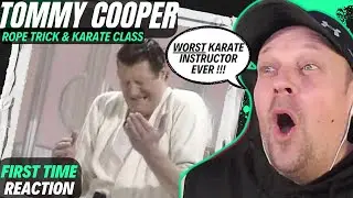 TOMMY COOPER'S Rope Trick & Karate Class Had Me In STITCHES! [ Reaction ] | UK 🇬🇧