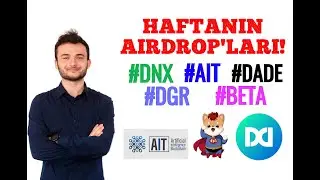 HAFTANIN AIRDROPLARI! BETAFINANCE #BETA | DOGERUN #DGR | DENVİX #DNX | ARTİCHAİN #AIT | DADE TOKEN