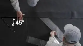 EPDM FIT System Tape-to-Tape Installation - JM Roofing