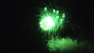 Fireworks at Gloria golf resort hotel (Belek, Turkey)
