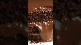 ​Death by Chocolate 🍫​The Ultimate Gooey Fudge Cake​Chocolate Overload: The Perfect Slice​Pure ​