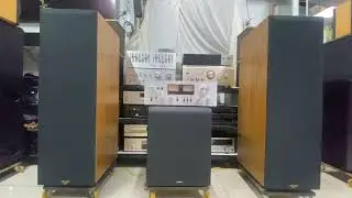 Khủng long Klipsch KLF10 + Pioneer SA-7800II cũng ph&ecirc; ra phết...