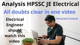Himachal Pradesh Junior Engineer Exam Analysis / Pattern . HPSSSC JE Electrical .#Hpssc_Electrical