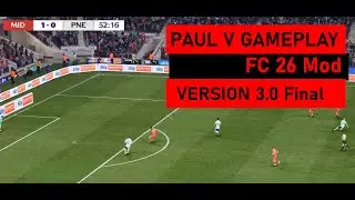 FC26 V Gameplay Mod Version 3 Final Release Full Match as Middlesbrough