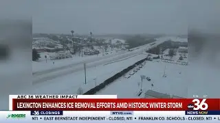 Lexington strengthens ice removal efforts