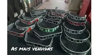 ALÇAS PARA CANECAS DE LATINHAS COM LACRES E ZINCO NOVOS MODELOS(novidade)
