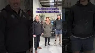 Meet the BEST auto body shop in Melbourne