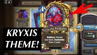 KRYXIS, THE VORACIOUS Theme, Voice Line, & Golden Animation!