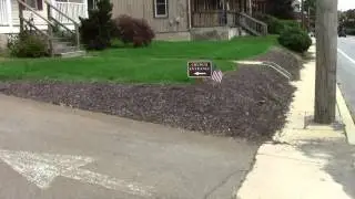 Handicapped entrance to Fellowship Hall of West Grove Presbyterian Church