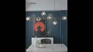 WOMO Linear Globe Chandelier-WM2070