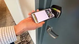 Room Key in Apple Wallet Demo at Hyatt Hotel Long Beach