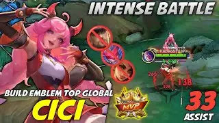 33 ASSIST + LEGENDARY !! Cici MVP 18.3 Points Intense Battle Build Top Global 
